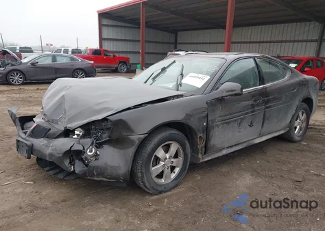 2008 Pontiac Grand Prix z USA, uszkodzony, nr VIN 2G2WP552081126246